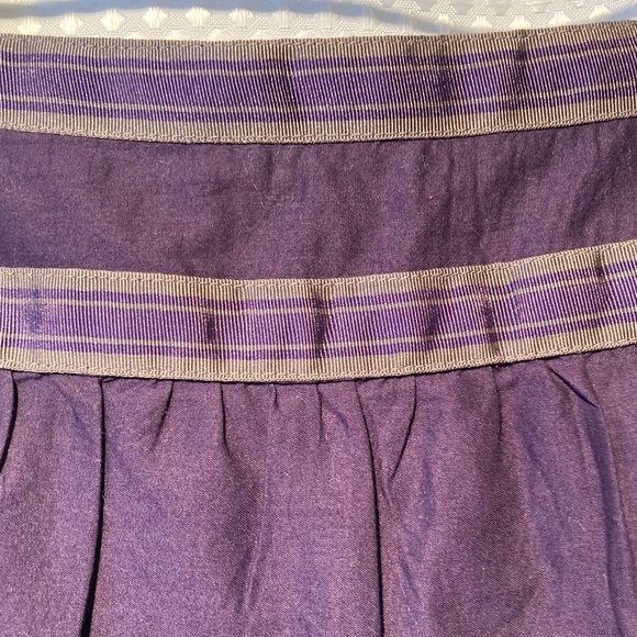Esprit Purple Skirt with Beaded Accents - NWT - Picture 3 of 11